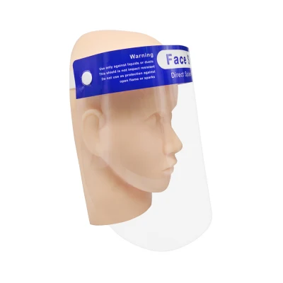 No estoque dos EUA, protetor facial de segurança, viseira médica de proteção facial